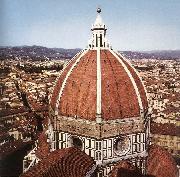BRUNELLESCHI, Filippo Dome of the Cathedral  dfg Sweden oil painting artist